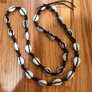 ✌️Bohemian Shells Leather Cord Belt